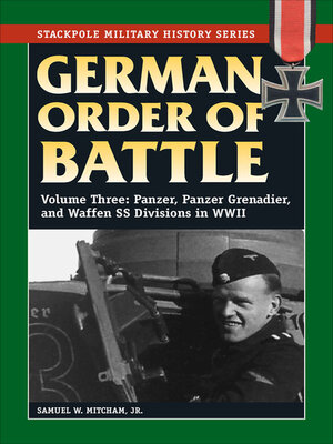 cover image of German Order of Battle
